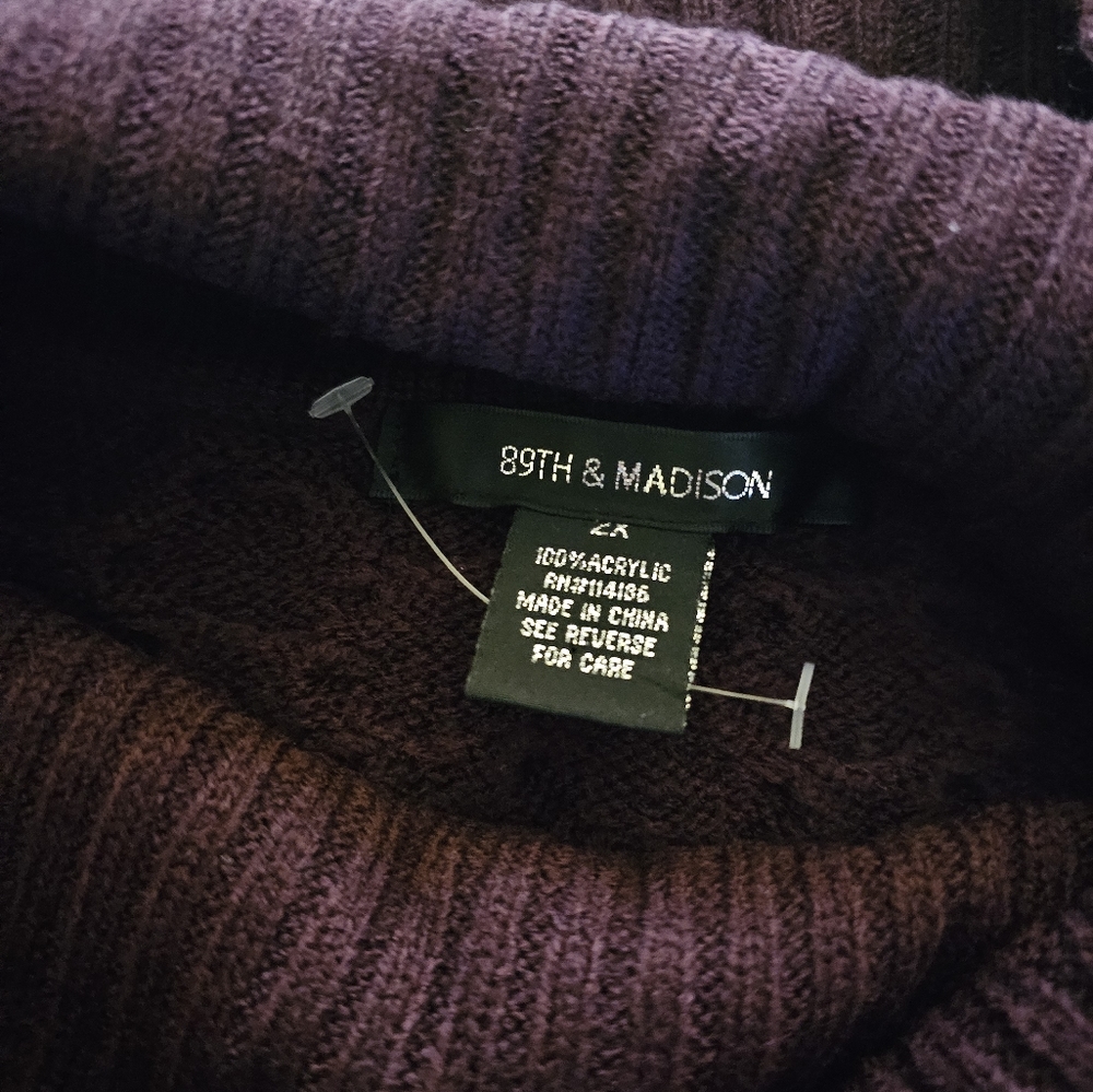 Plus size sweater